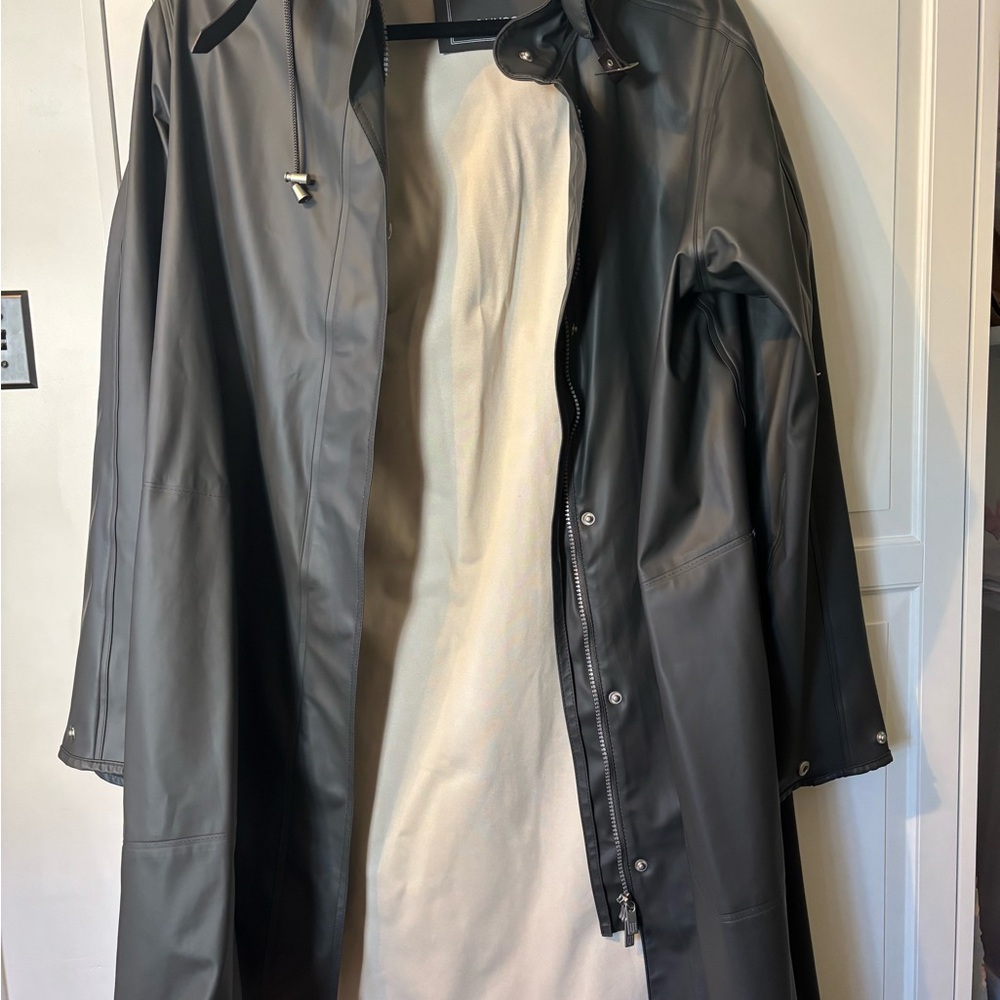 Ilse Jacobsen Slate Grey Raincoat